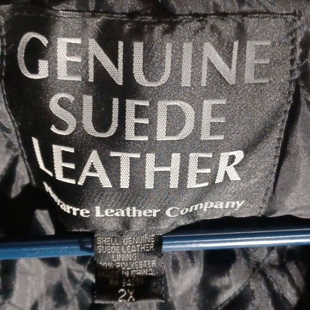 Suede jacket for men, size 2xl brand new - Picture 4 of 4